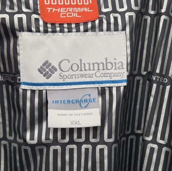 . Columbia  Blue Interchange Jacket Size XXL Mens - Picture 15 of 16